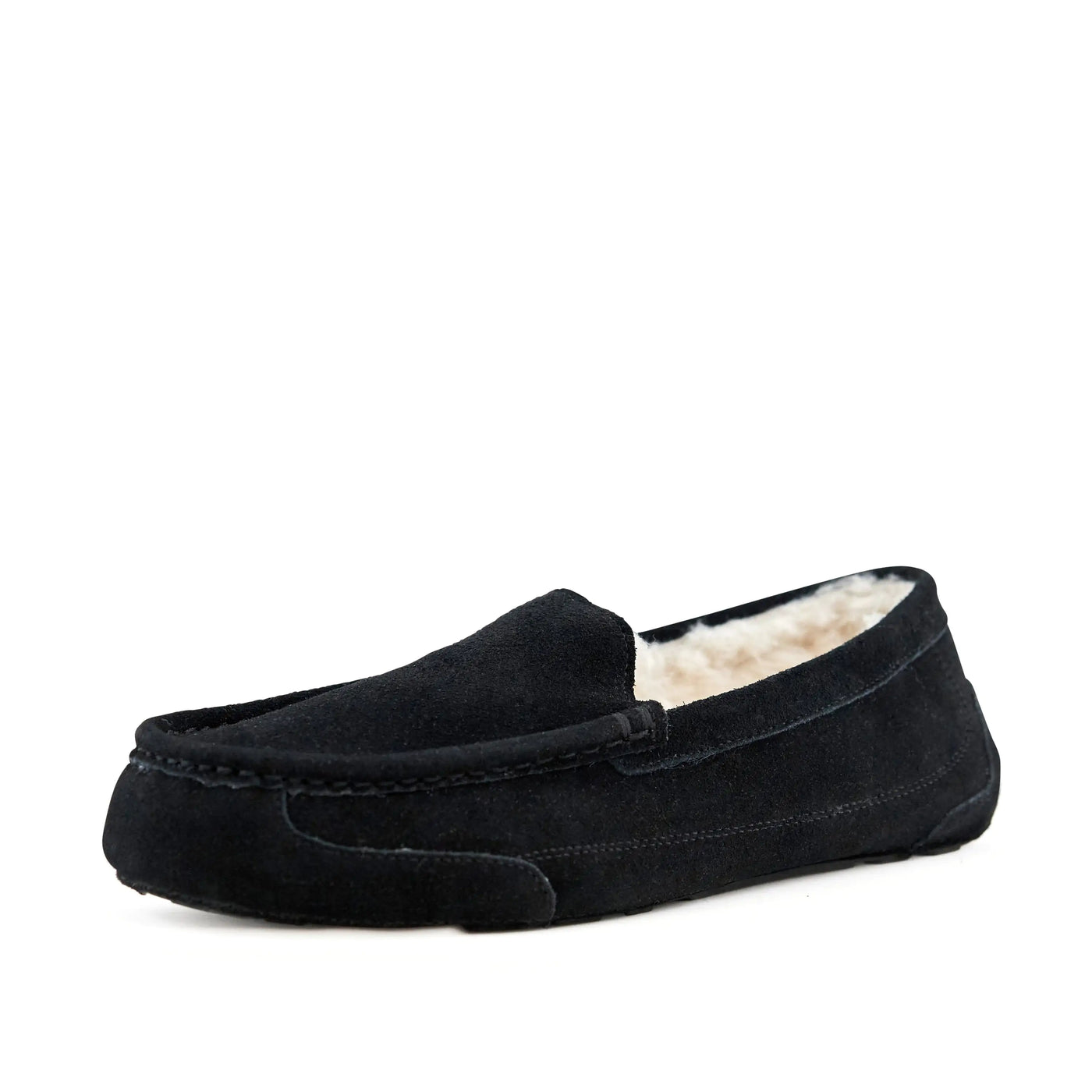 Fluffy Men's Slippers Black